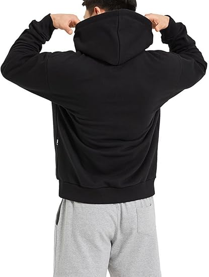 Men Hoodie Sweatshirt Loose Fit Fashion Pullover Hoodie Casual Long Sleeve Hooded Sweatshirt with Pocket