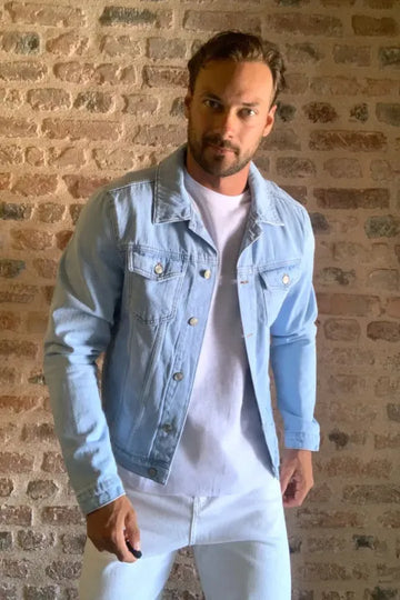 Men's Denim Jackets For Winter Fashion 100% Original Denim